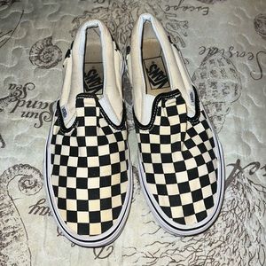 Checkerboard Vans